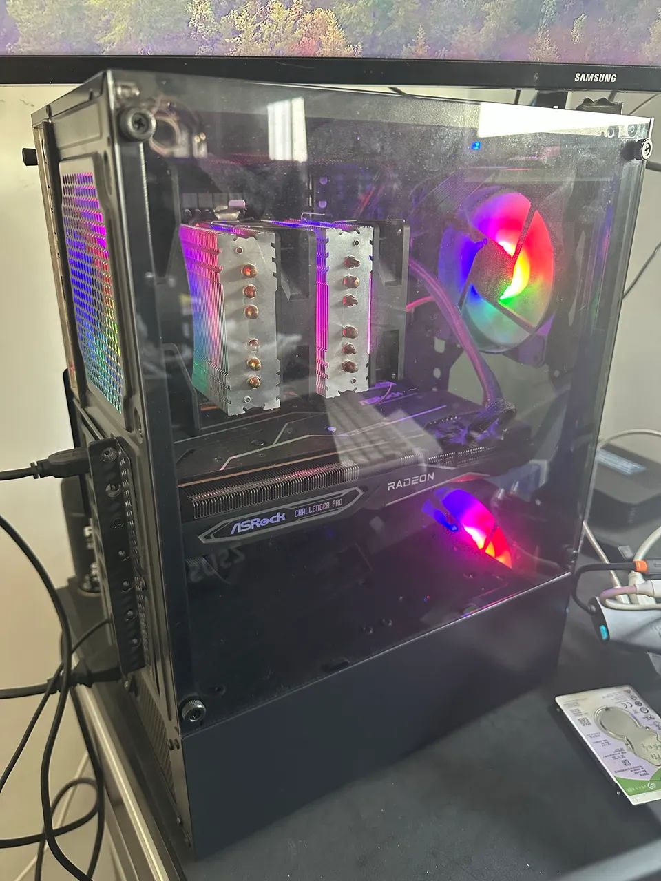 PC Gamer / Workstation Xeon 32gb + RX 6700 XT 