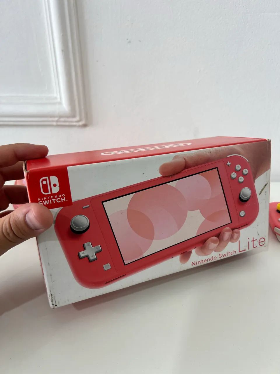 Nintendo Switch lite coral - Foto 4