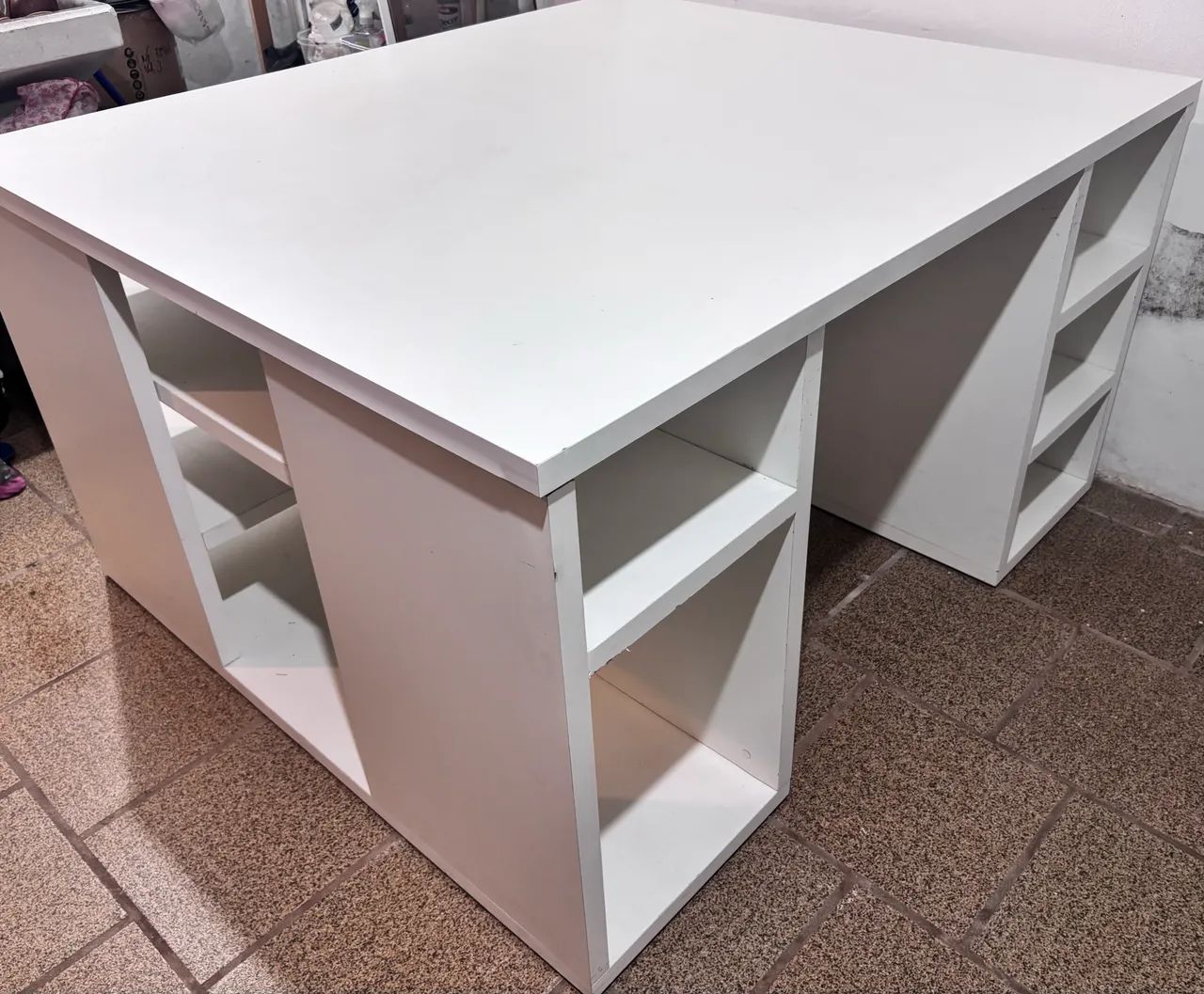 Mesa dupla de escritório- super linda e funcional  - Foto 3