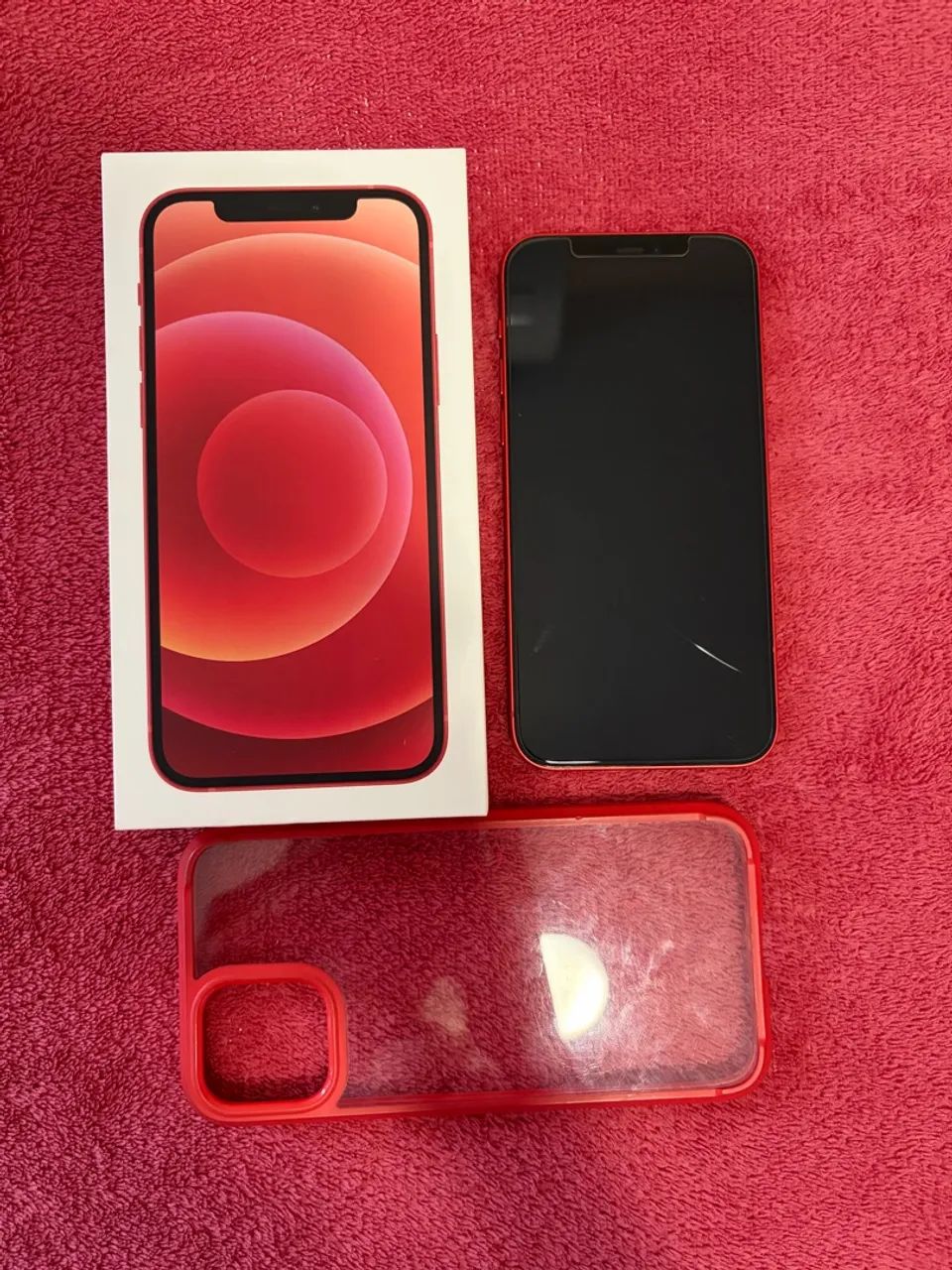 iPhone 12 vermelho 64g  - Foto 2