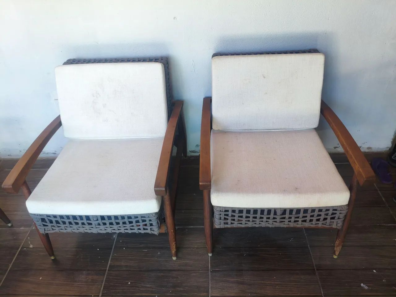 Poltrona com linha náutica 