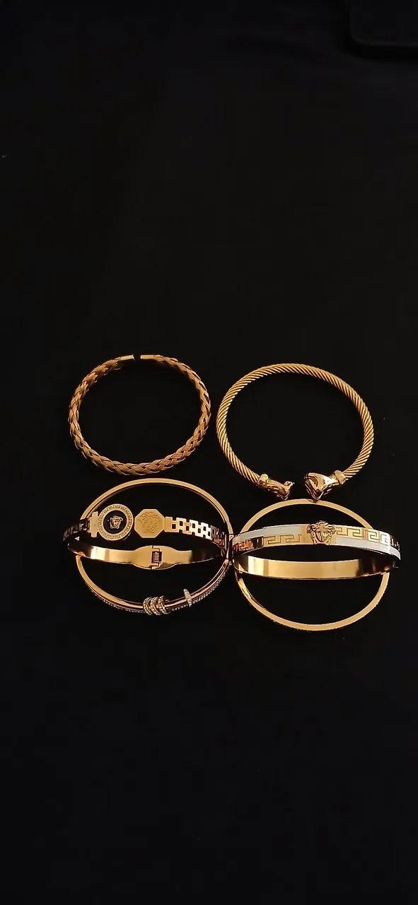 Bracelete Feminino Dourado  - Foto 2