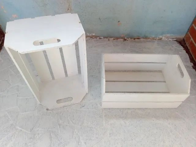 2 Caixas MDF decoração Brancas - Foto 3