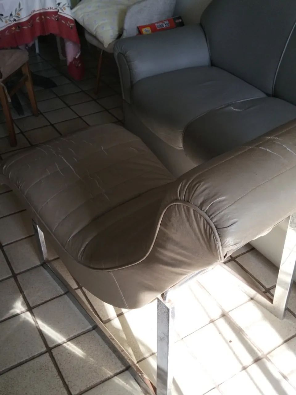 Poltrona Chaise longue precisa capa nova - Foto 5
