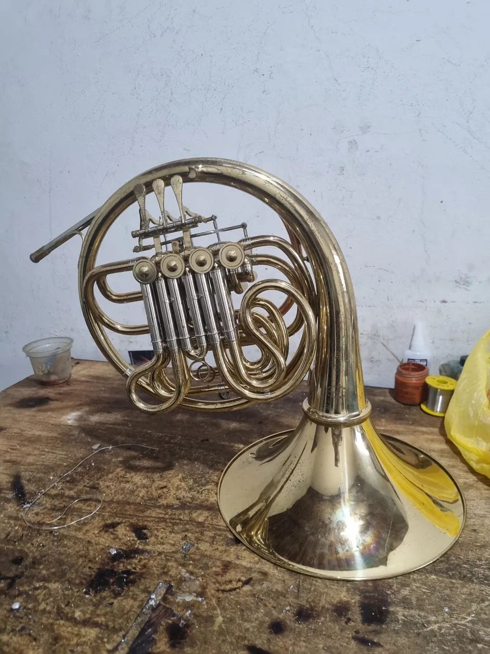 Trompa de harmonia conductor  SIB/FA - Foto 4