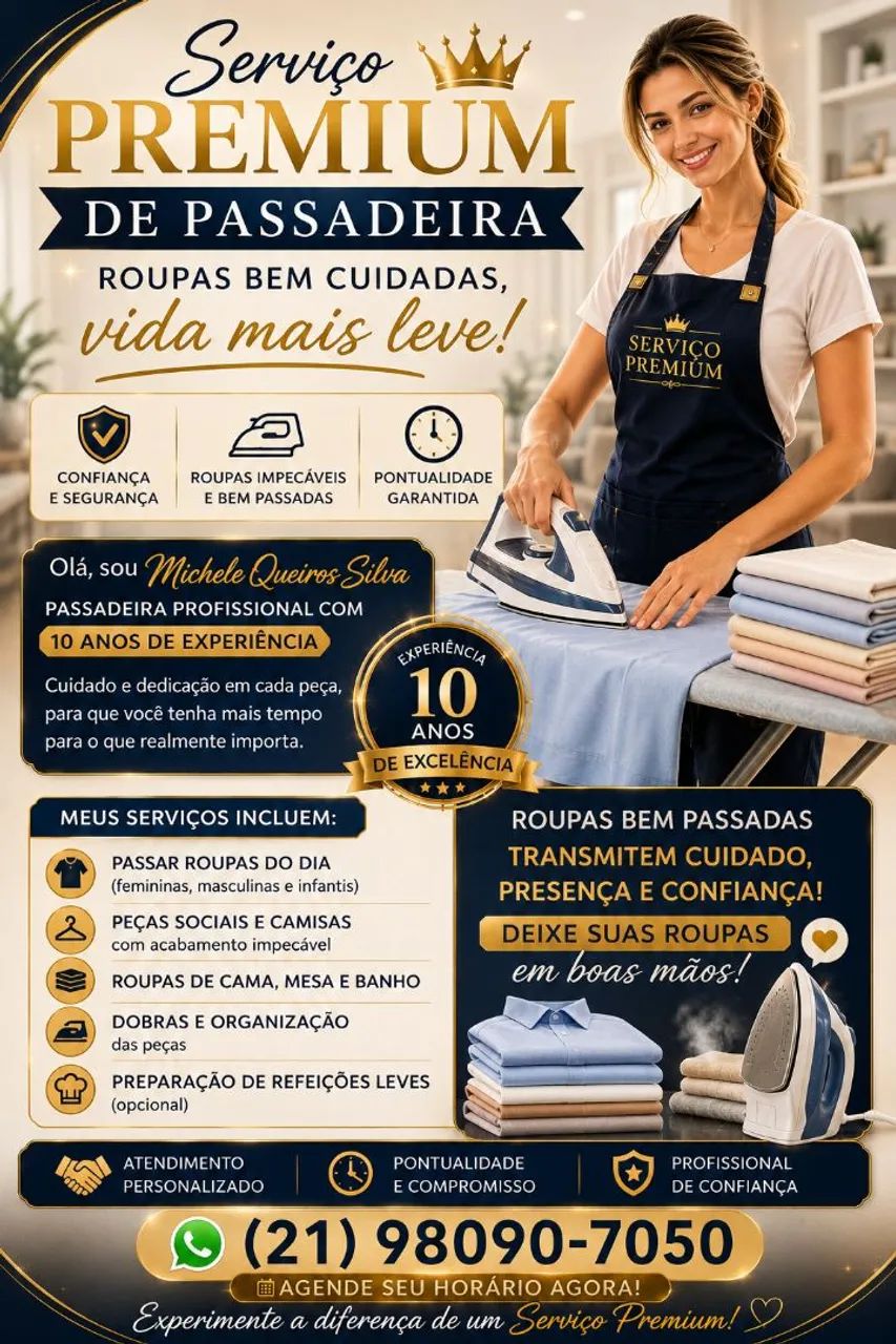  Serviço de Diarista e Passadeira  