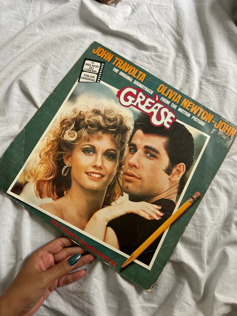 Lp Grease duplo trilha sonora