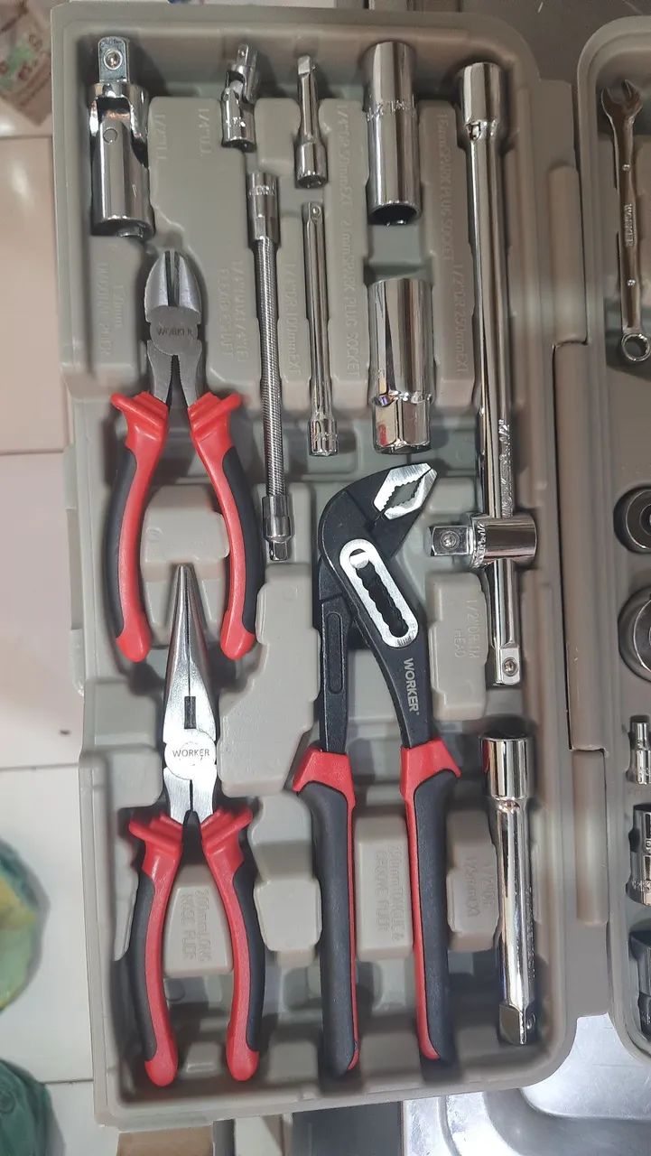 Jogo de Ferramentas Profissional 110 Peças  - Foto 5