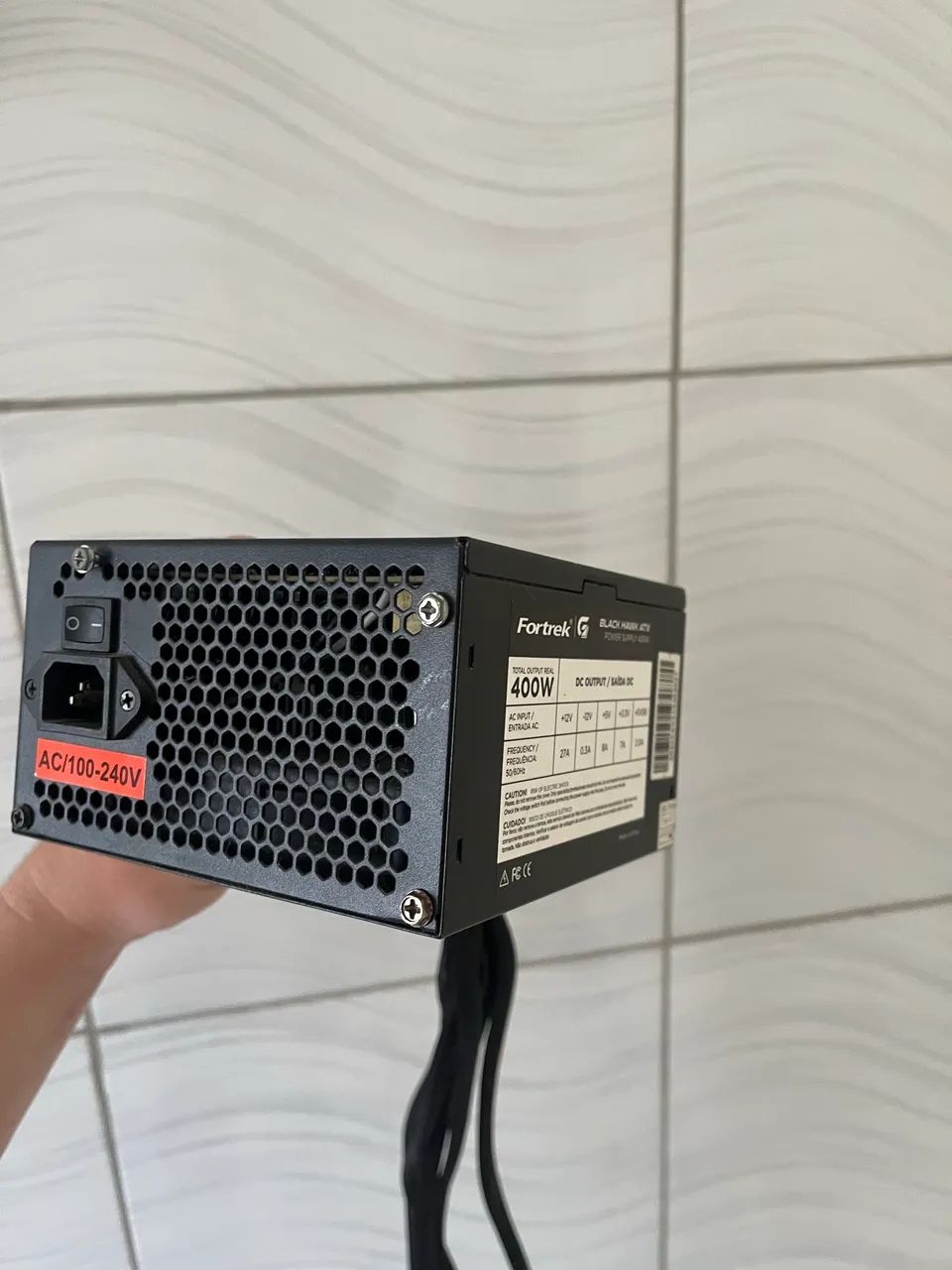 Fonte 400w real fortrek - Foto 2