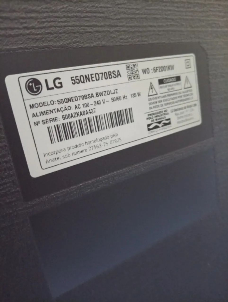 Tv 4k qned70B 55 polegadas - Foto 4
