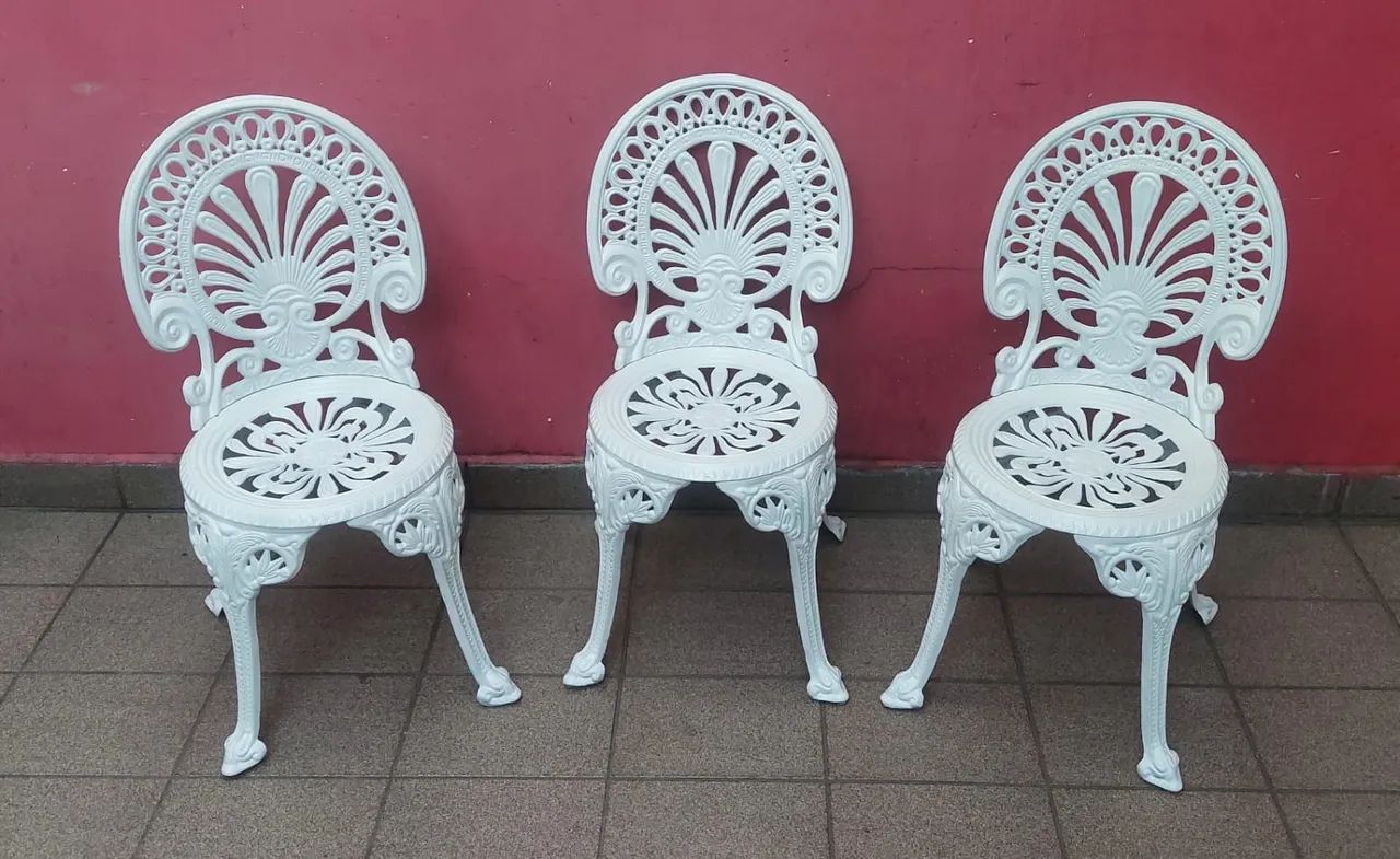 Conjunto de mesa e cadeiras para jardim ou área externa  - Foto 3