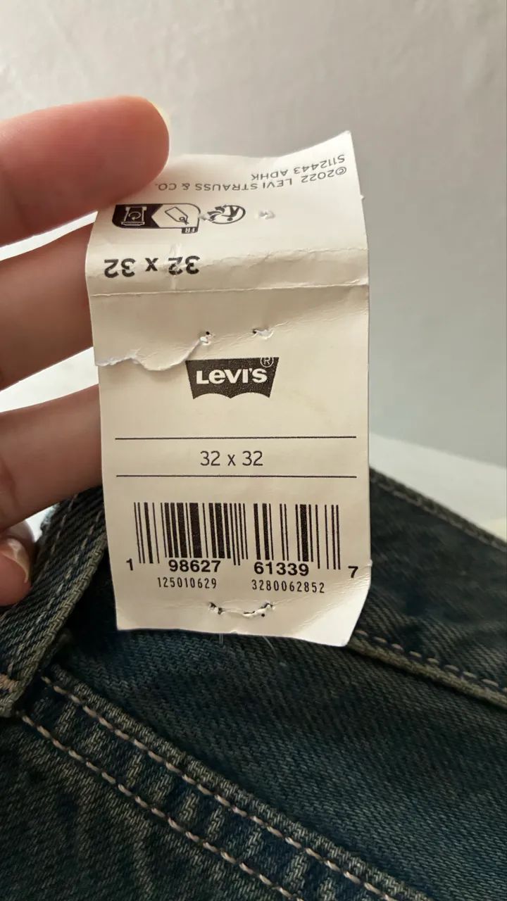 CALÇA LEVI?S 501 tamanho 43 - Foto 2