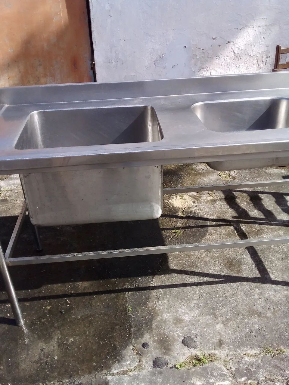 Tampo de pia com cuba inox - Foto 2