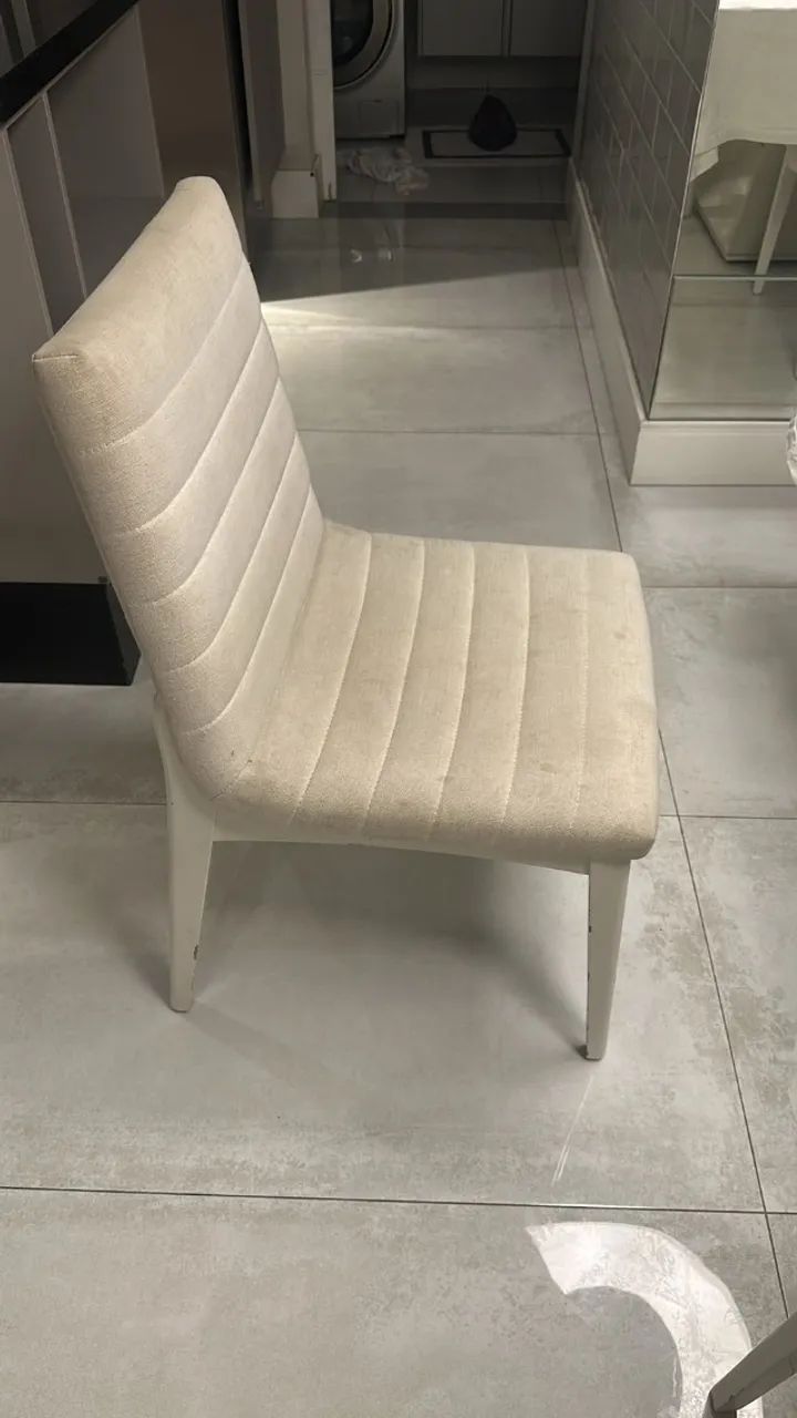 Mesa de jantar Retangular 6 cadeiras Vidro - Foto 2