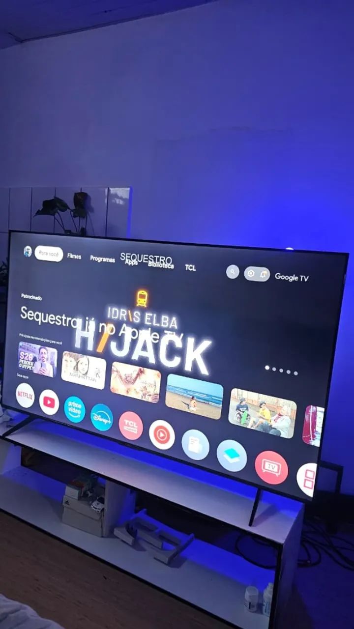 Smart TV TCL 65 Polegadas QLED 4K  - 4 meses de uso ( pagamento via PIX ) - Foto 2