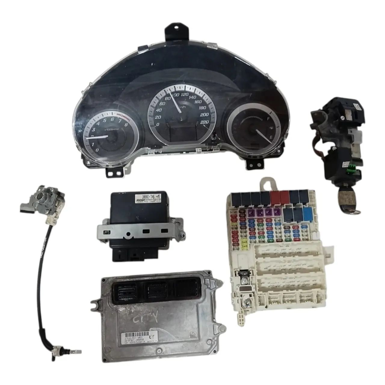 Kit Code Honda City 1.5 16v Automático 2009 A 2013 Avaria