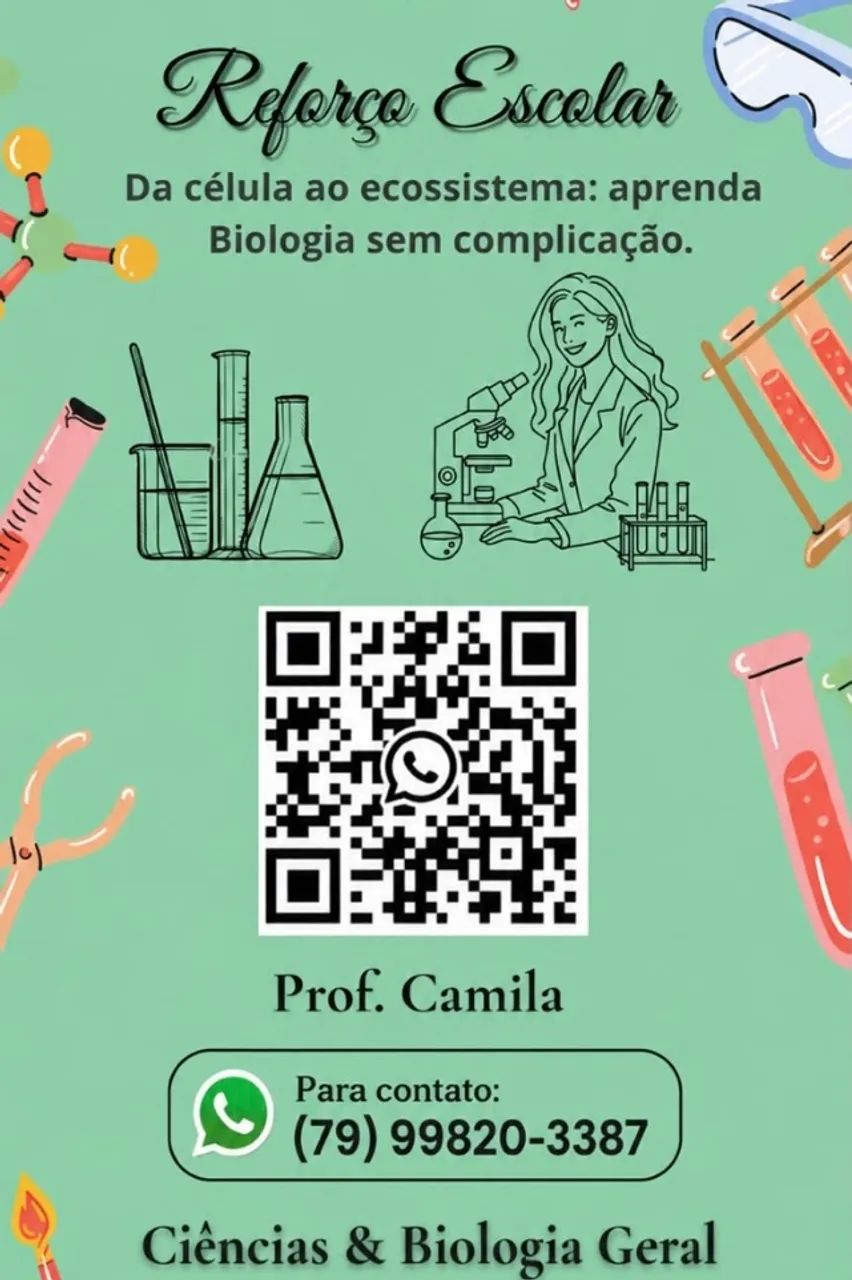 Reforço escolar - Ciências & Biologia