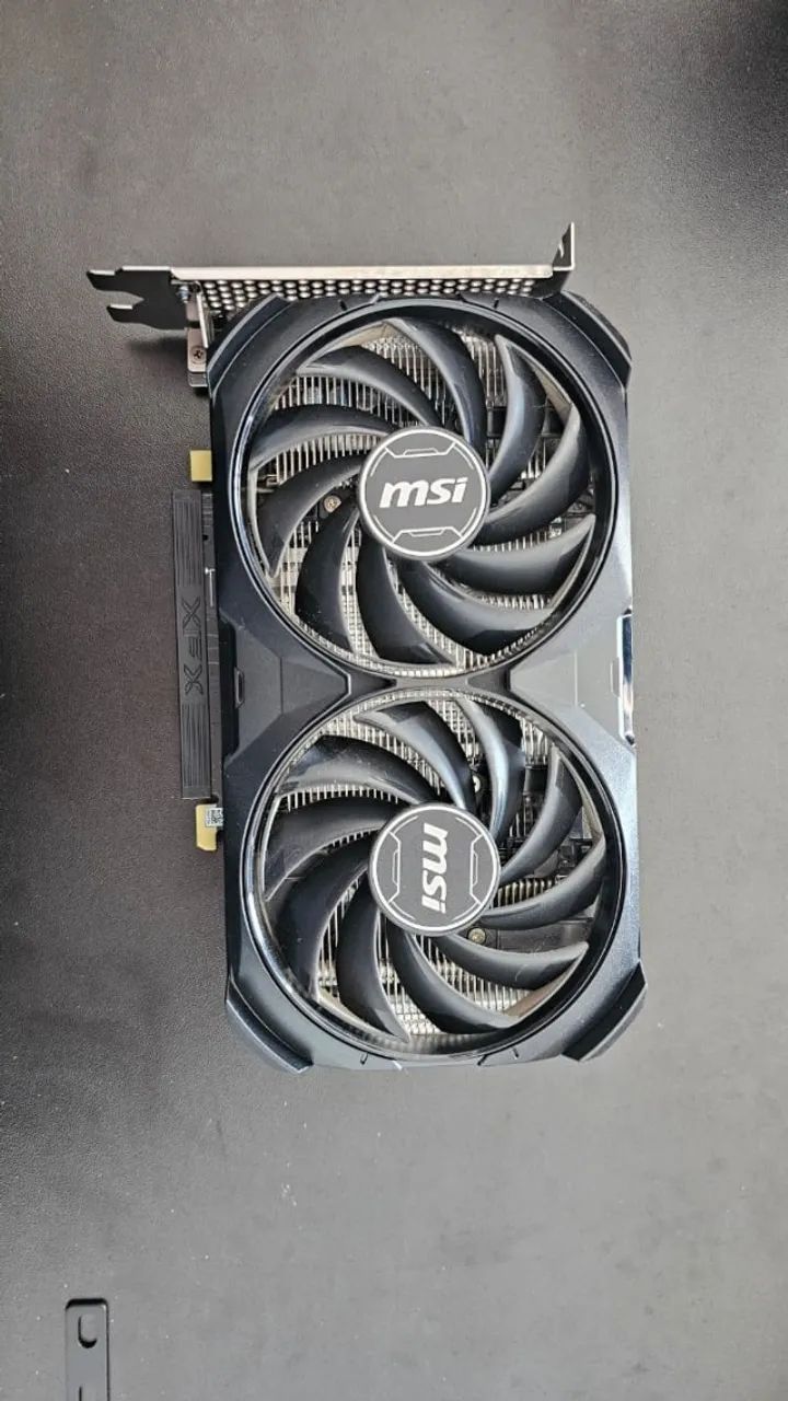 Placa De Video RTX 4060 Ti Ventus 2X Oc Black 8GB Msi - Foto 2