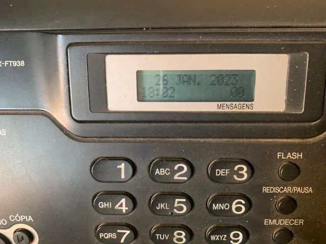 Aparelho De Fax Panasonic- KX- FT 938 - Foto 4