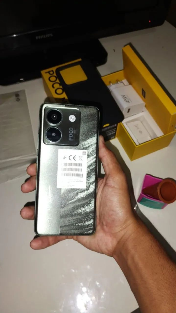 Poco M7 Pro 5g 12Gb ram 256Gb muito bom - Foto 2
