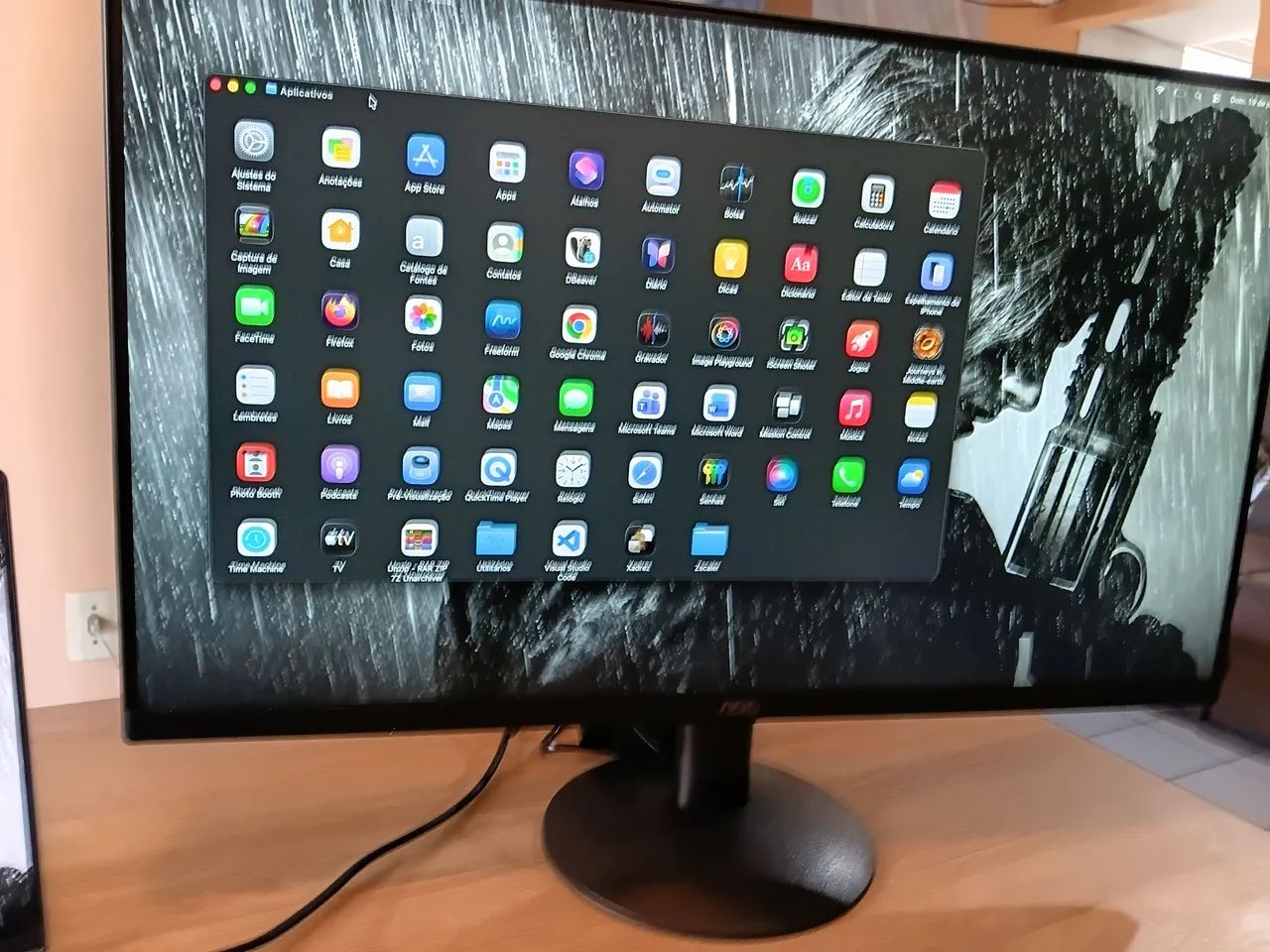 Monitor AOC 27" IPS Full HD 100Hz 1ms - 27B30H/57 - Excelente Estado
