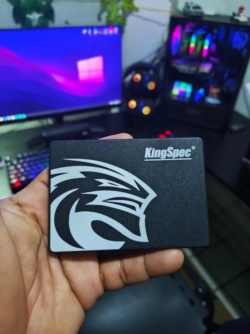 SSD 480 gigas Kingspec - Foto 2