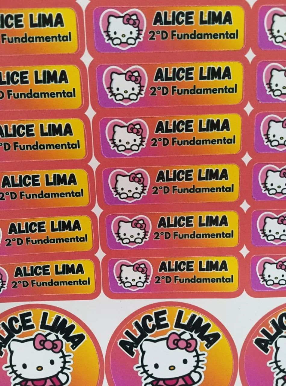 Etiqueta escolar - Foto 3