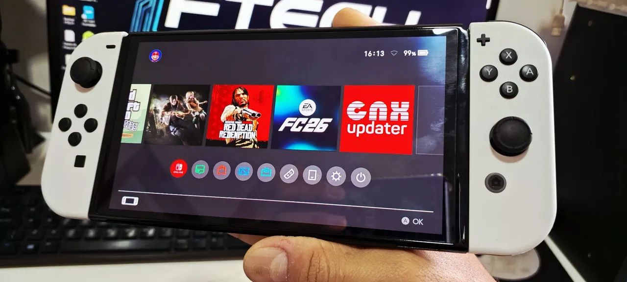 Nintendo Switch Oled Desbloqueado