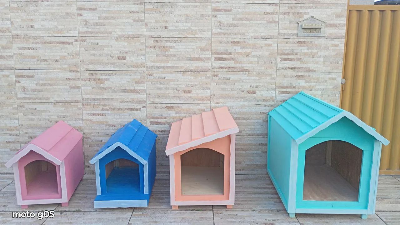 Fabrícamos casinha de cachorro 