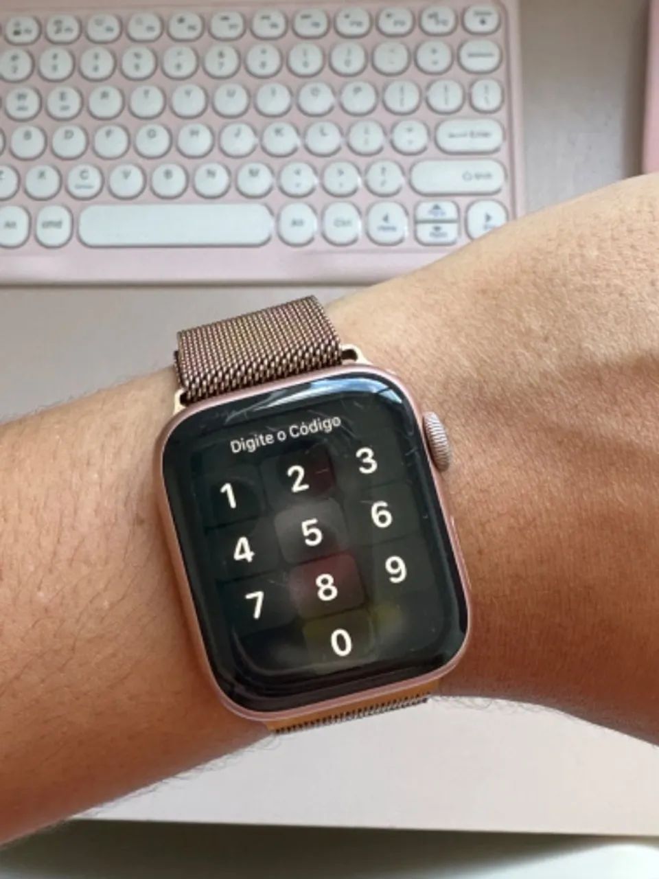 Apple Watch série 4 rose lindíssimo  - Foto 3