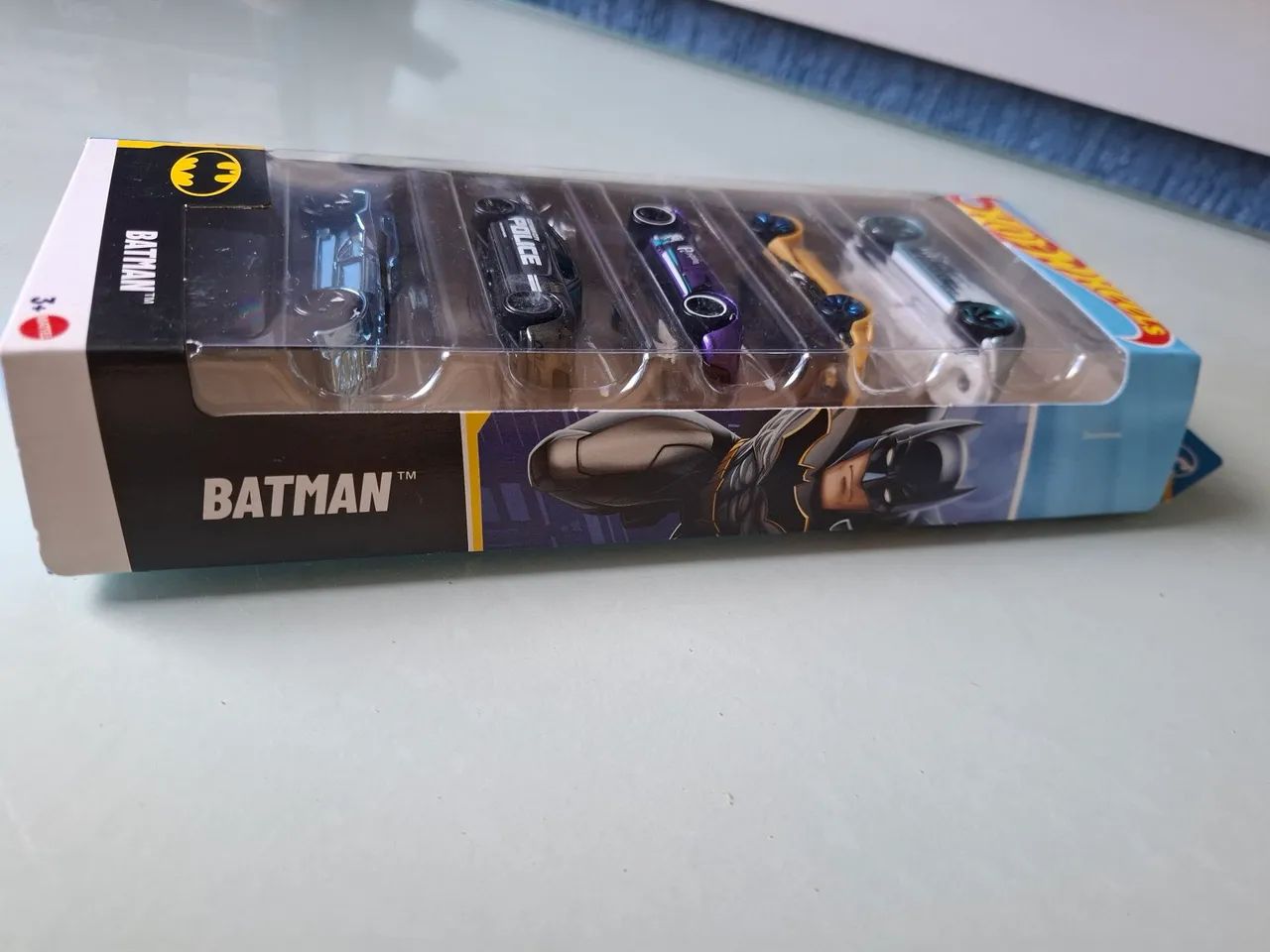 conjunto de miniaturas colecionáveis Hot Wheels Batman 5-Pack da Mattel - Foto 5
