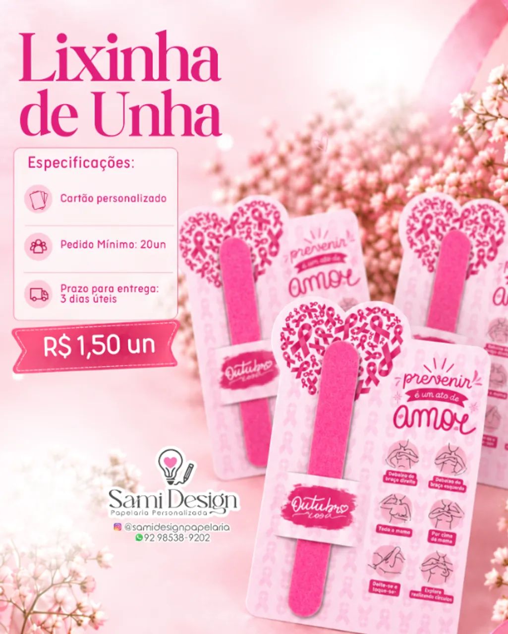 Brindes Outubro Rosa - Foto 4