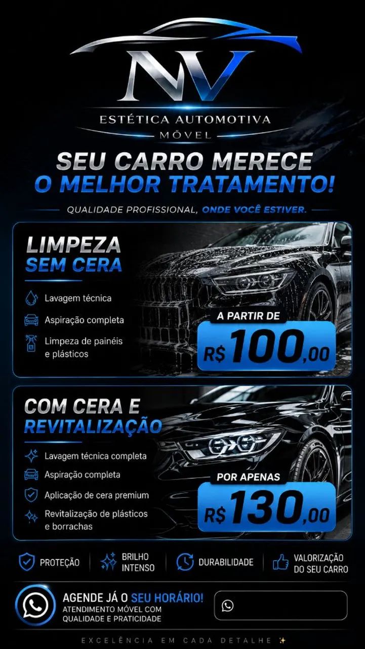 Estética Automotiva Delivery 