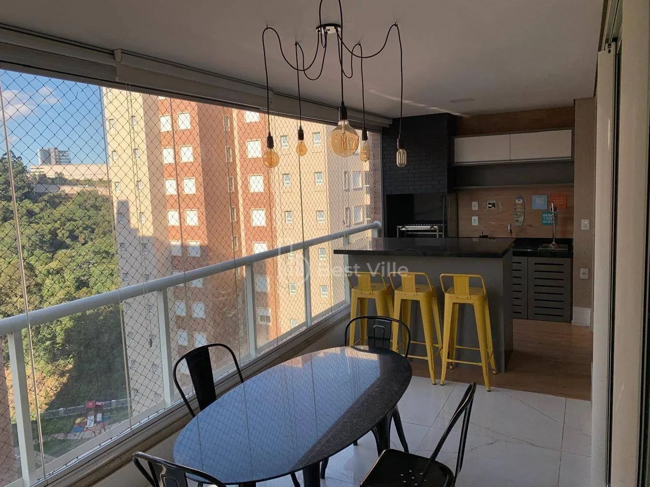 Apartamento com 3 dormitórios para alugar, 168 m² por R$ 20.440,00/mês - Alphaville - Sant - Foto 5