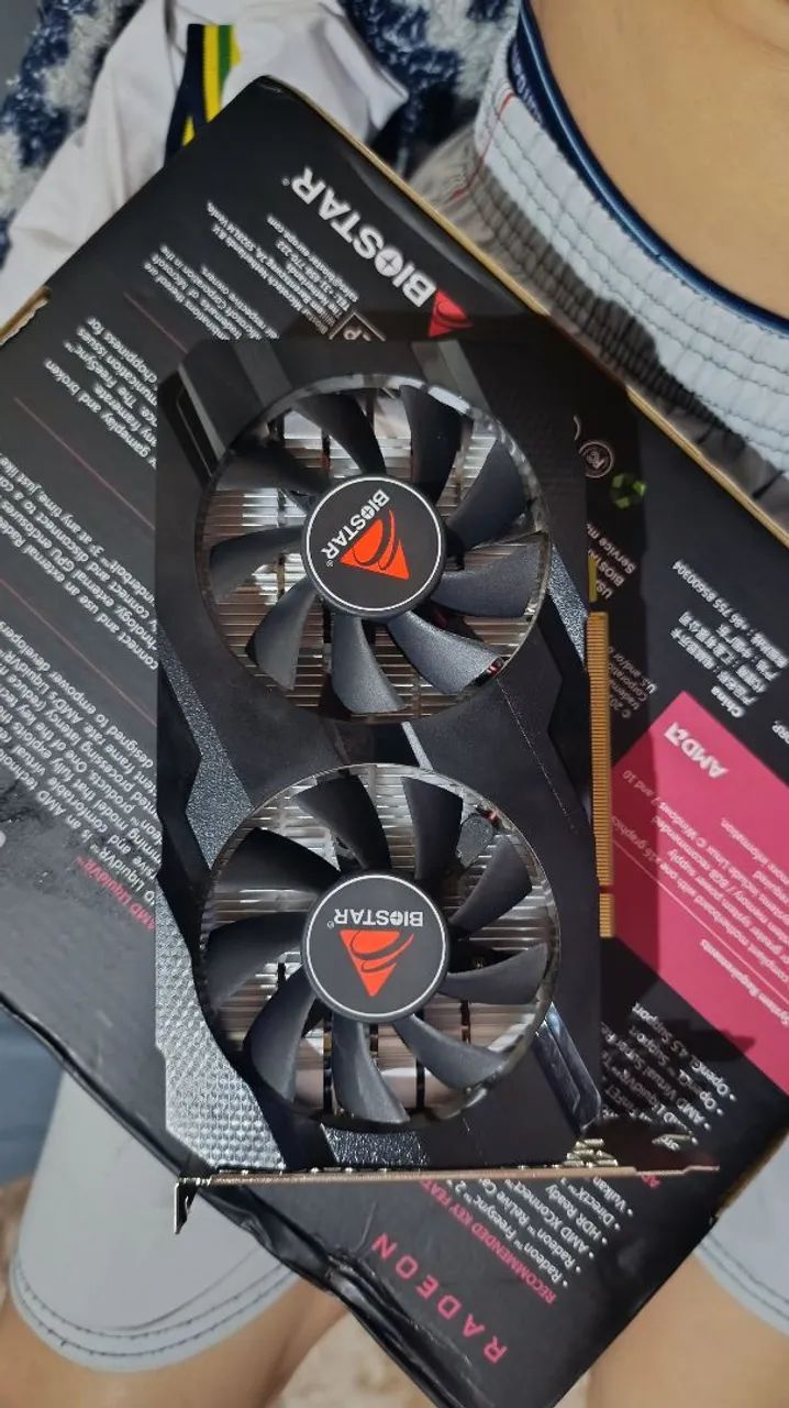 Placa de vídeo rx580