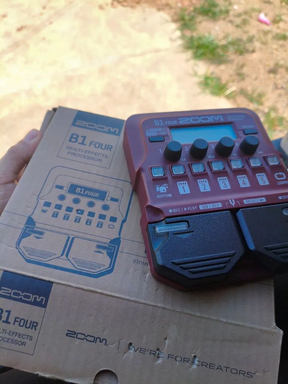 Pedal de Efeitos - ZOOM B1 FOUR  - Foto 4
