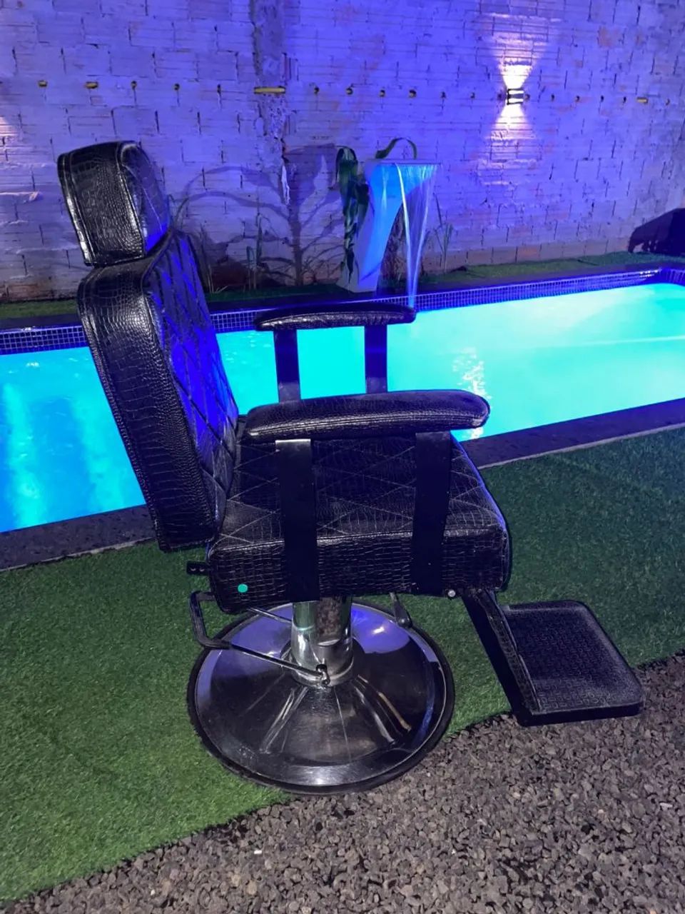 Cadeira de barbeiro  - Foto 4