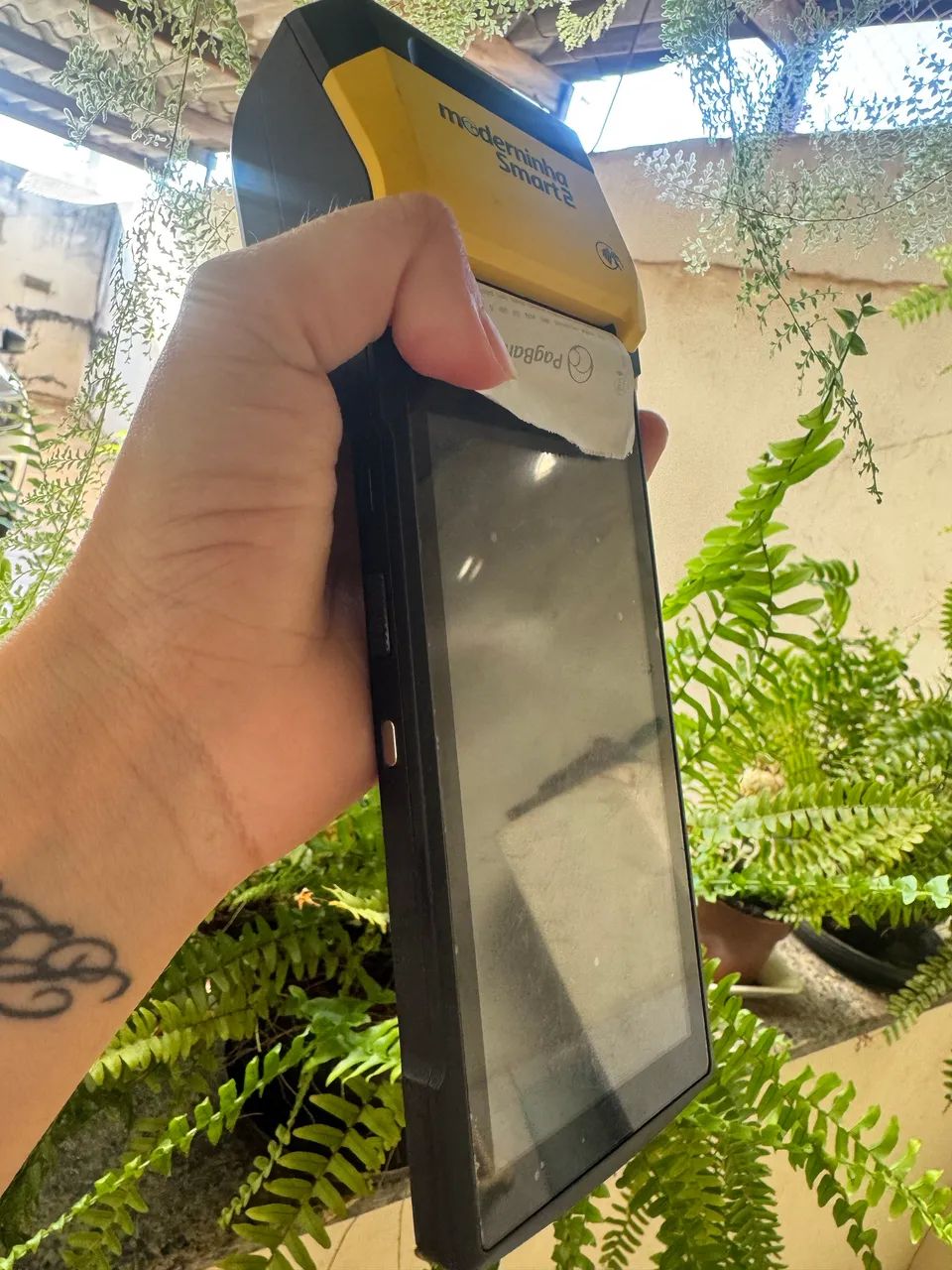 Máquina de cartão Moderninha smart  - Foto 3