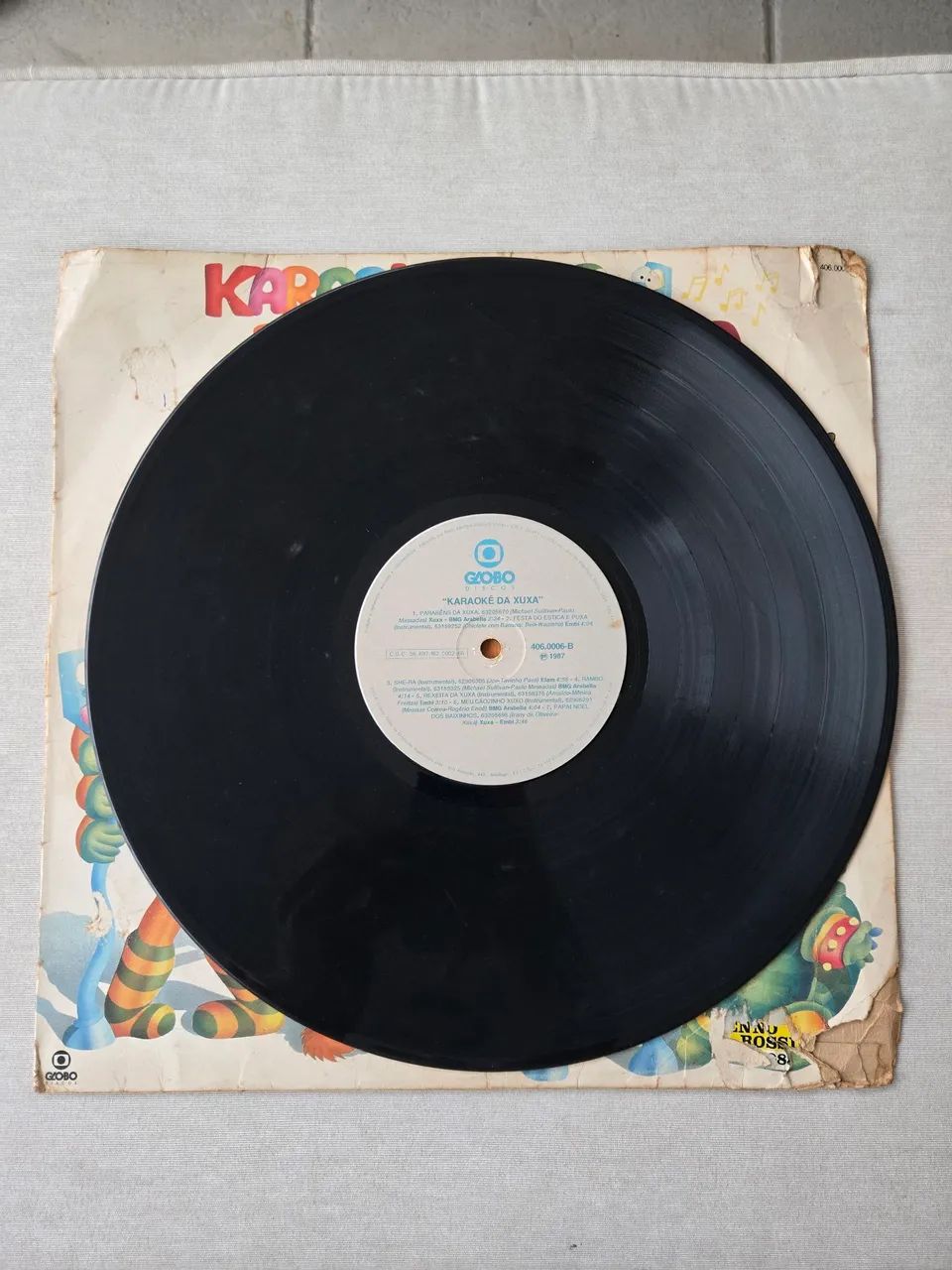 LP Disco de Vinil Karaokê Da Xuxa Instrumentais 1987 - Foto 3