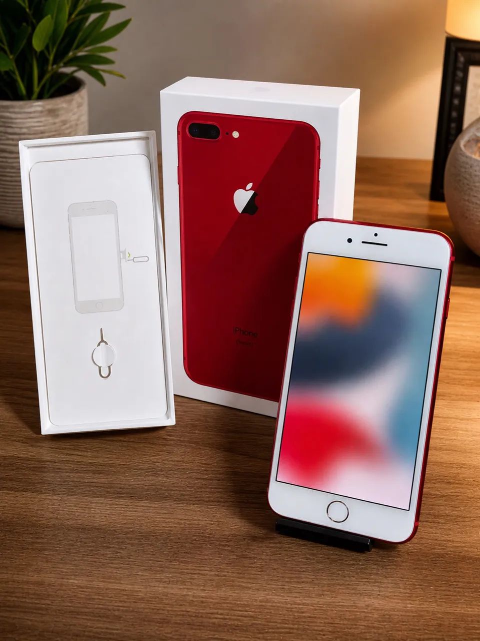 iPhone 7 Plus Red 128GB - Único dono - Celulares e Smartphones