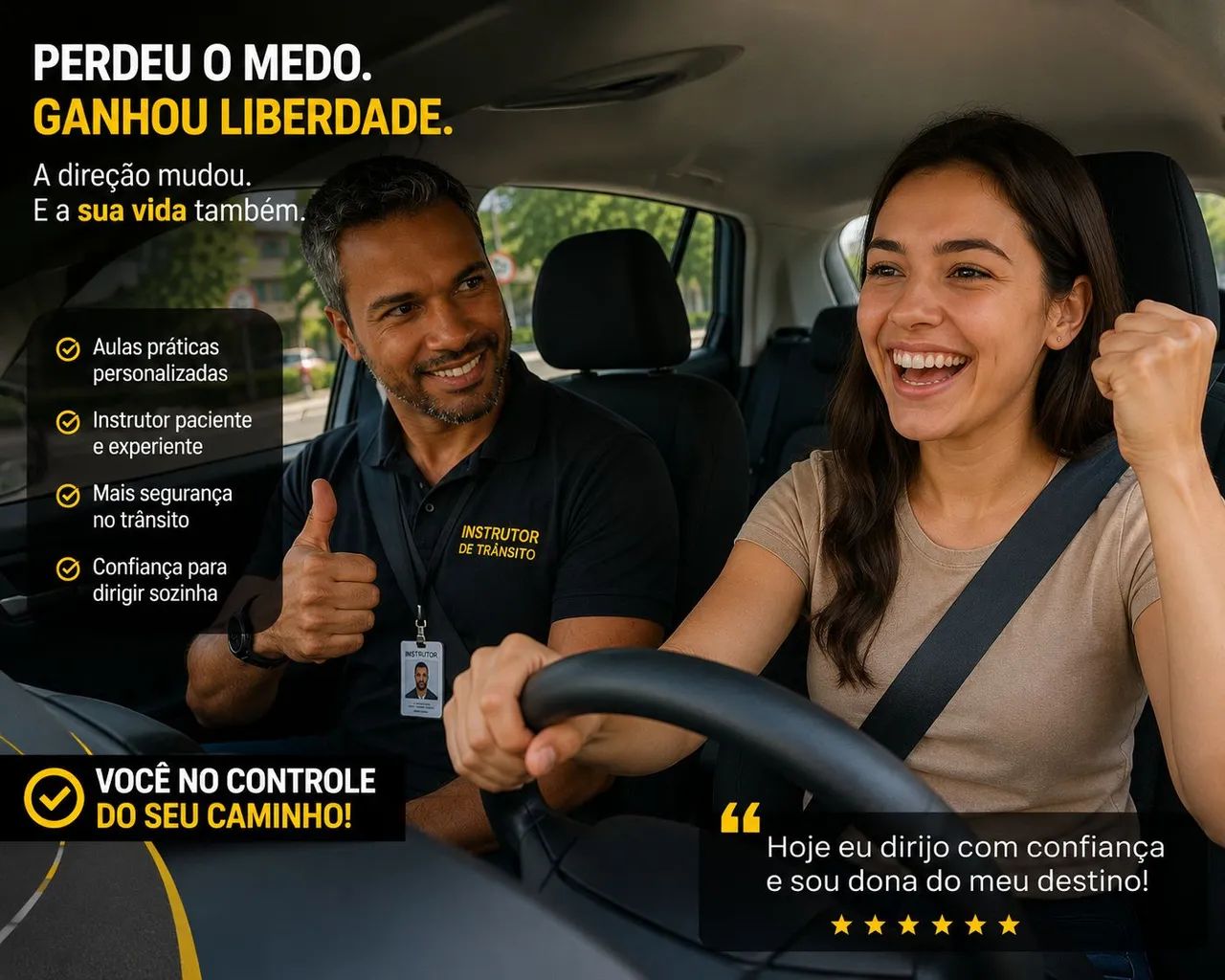 Instrutor para Habilitados Perca o Medo de Dirigir  - Foto 3