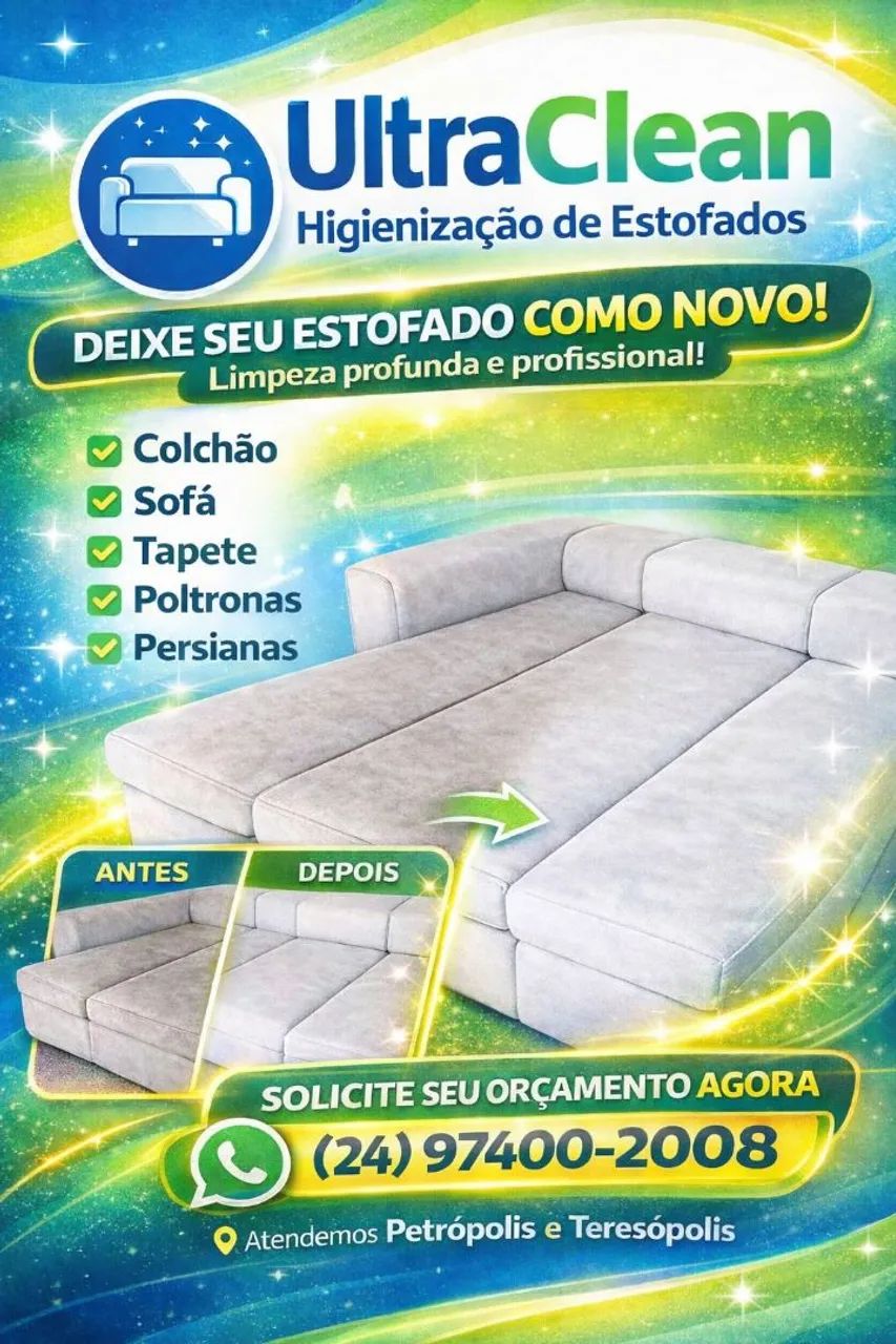 Higienização de estofados 