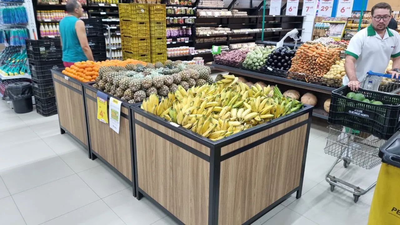 Banca expositor vasca de frutas e verduras Hortifruti  - Foto 3