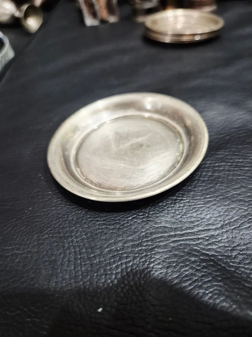 Conjunto com 6 peças em Prata de Lei (. 925) - Randahl / butter pats ou costers