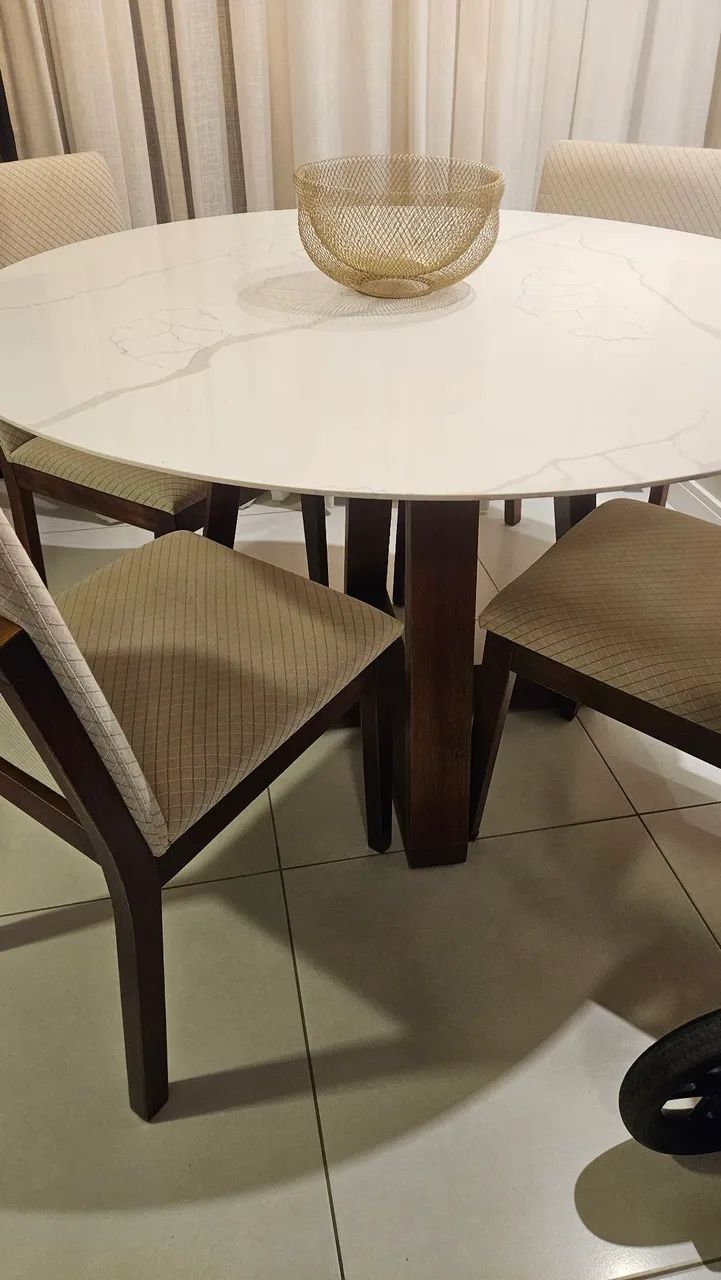 Conjunto Mesa de Jantar Pedra  - Foto 2