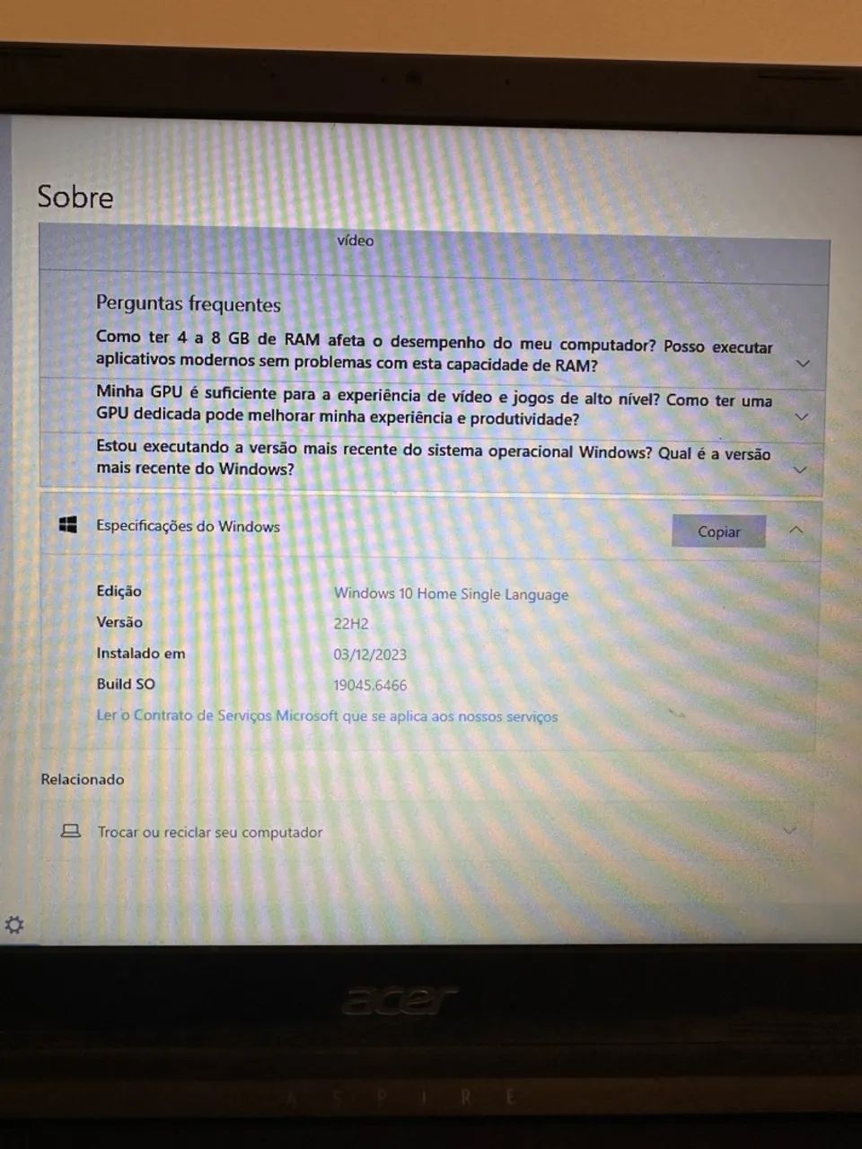Notebook Acer  - Foto 4