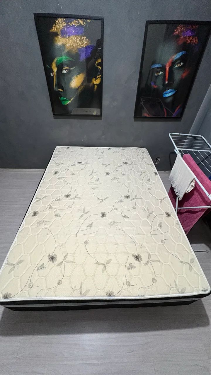 Cama box conjugada seminova - Foto 2