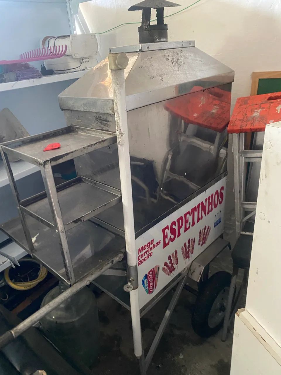 Carrinho de espeto