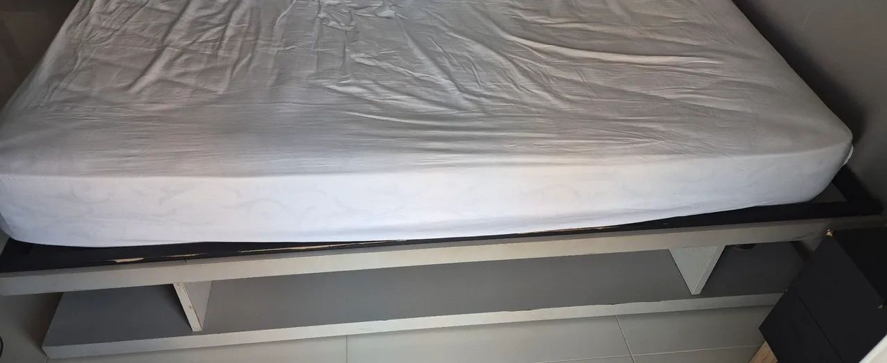 Cama Solteiro Colchão + Base