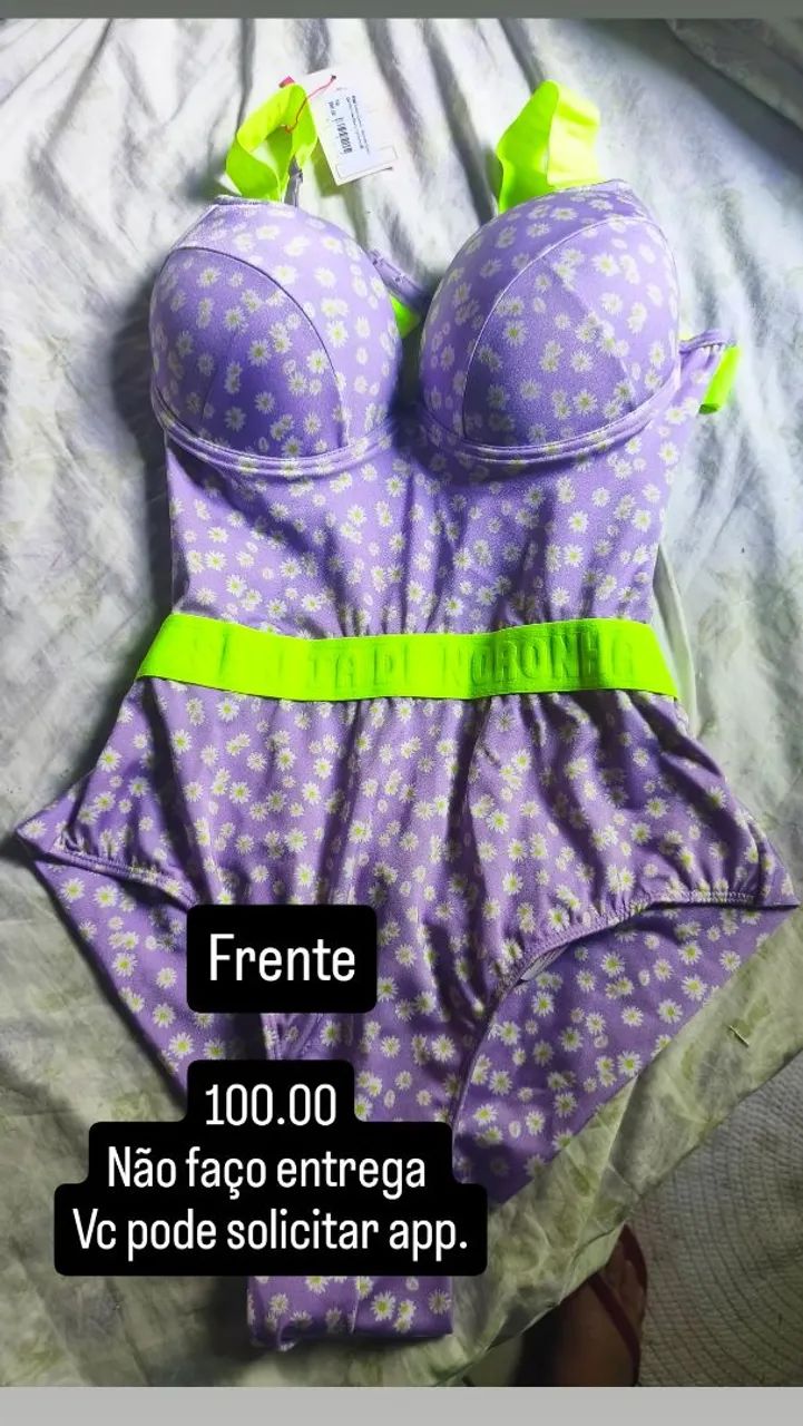 Vendo maiô novo plus size